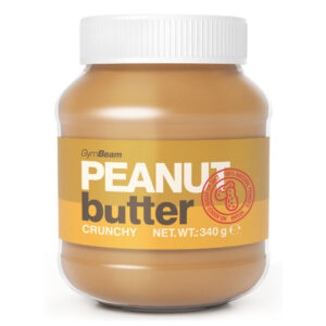 GymBeam Peanut butter CRUNCHY (Földimogyoróvaj) - 340g