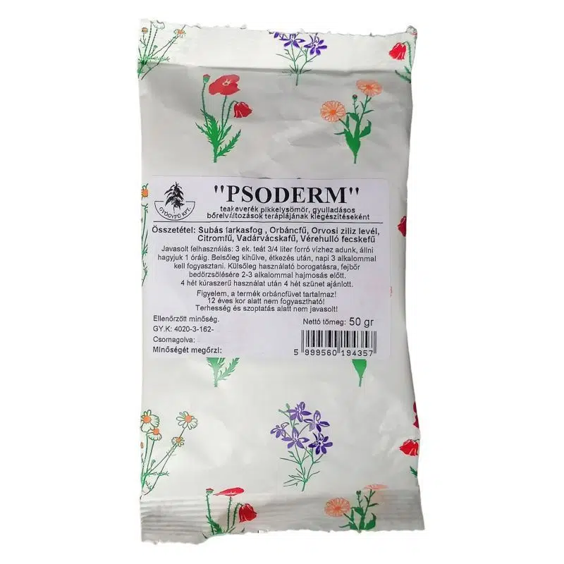 Gyógyfű psoderm pikkelysömör terápia 50 g Gyógyfű psoderm pikkelysömör terápia 50 g