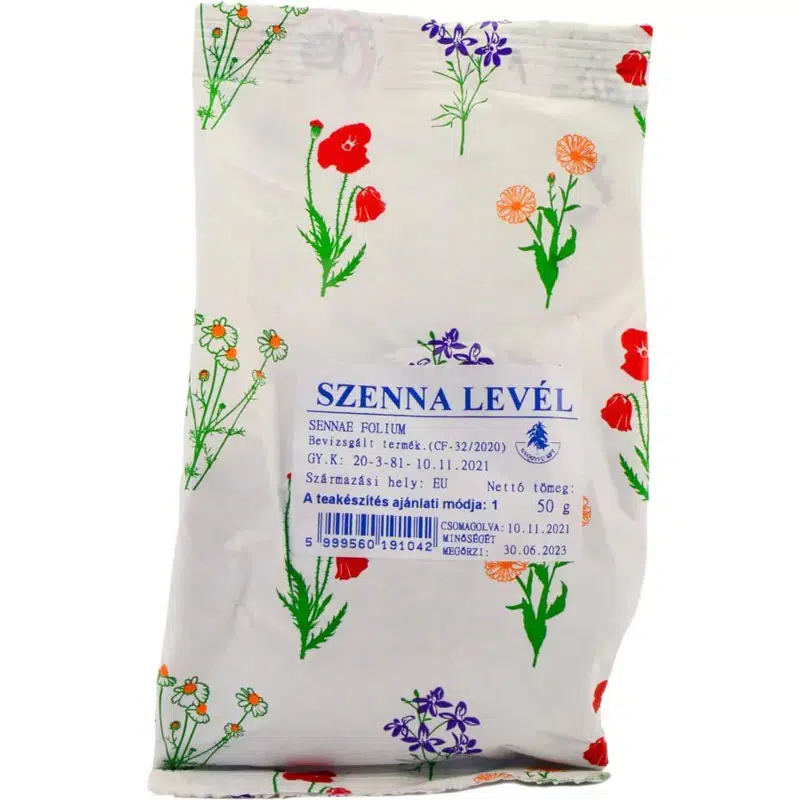Gyógyfű szennalevél tea 50 g Gyógyfű szennalevél tea 50 g