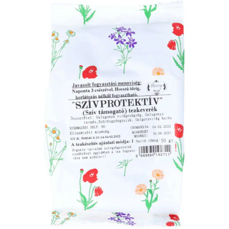 Gyógyfű szívprotektív teakeverék 50 g Gyógyfű szívprotektív teakeverék 50 g