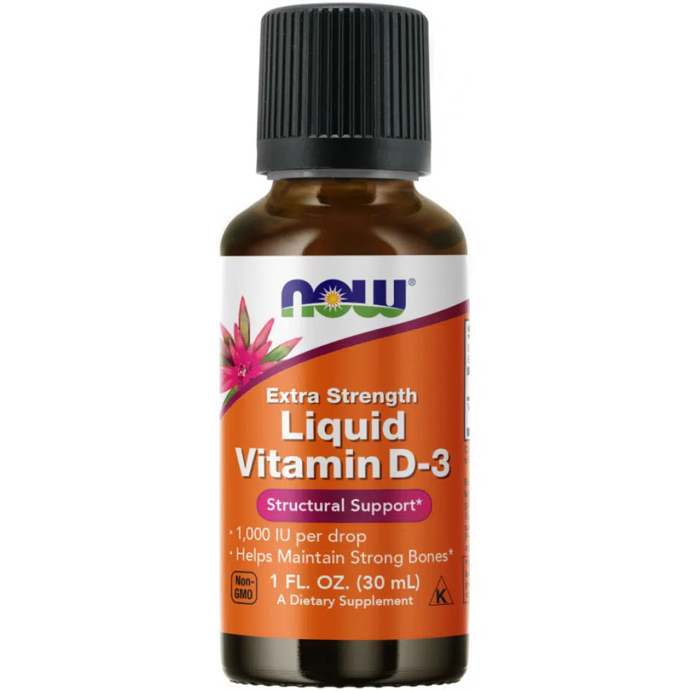 Now D3-vitamin csepp 1000NE extra erős csepp - 30ml Now D3-vitamin csepp 1000NE extra erős csepp - 30ml