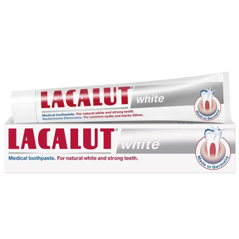 Lacalut White fehérítő fogkrém 75ml Lacalut White fehérítő fogkrém 75ml