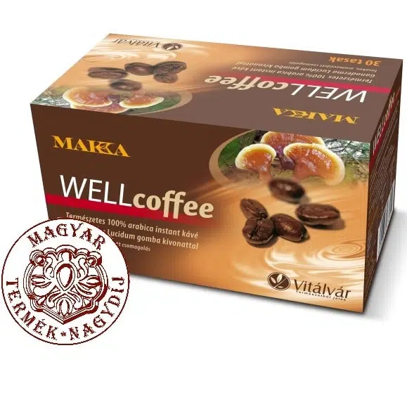 MAKKA WELLcoffee Ganoderma instant kávé MAKKA WELLcoffee Ganoderma instant kávé