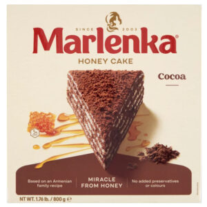 Marlenka mézes-kakaós torta 800gr