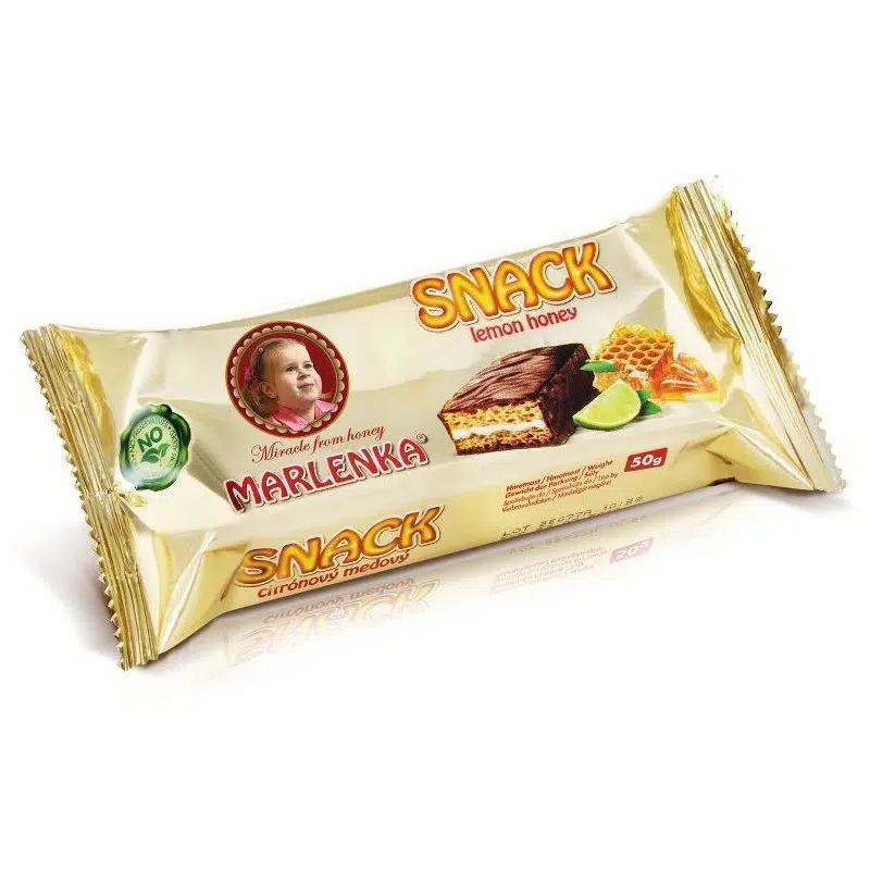 Marlenka snack mézes CITROMOS 50gr Marlenka snack mézes CITROMOS 50gr