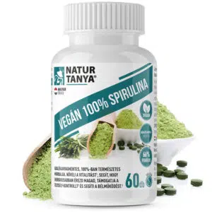 Natur Tanya Vegán 100% Spirulina tabletta - 60db