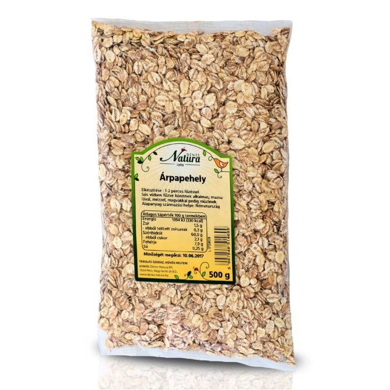 Natura árpapehely 500 g Natura árpapehely 500 g