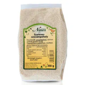 Natura szelénes szezámpehely 250 g