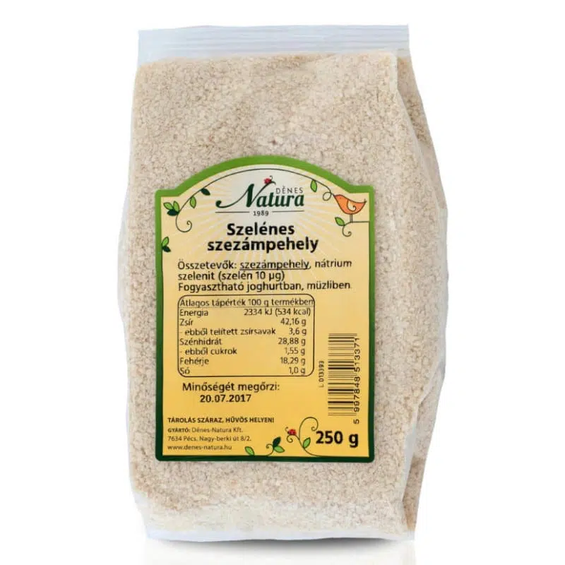 Natura szelénes szezámpehely 250 g Natura szelénes szezámpehely 250 g