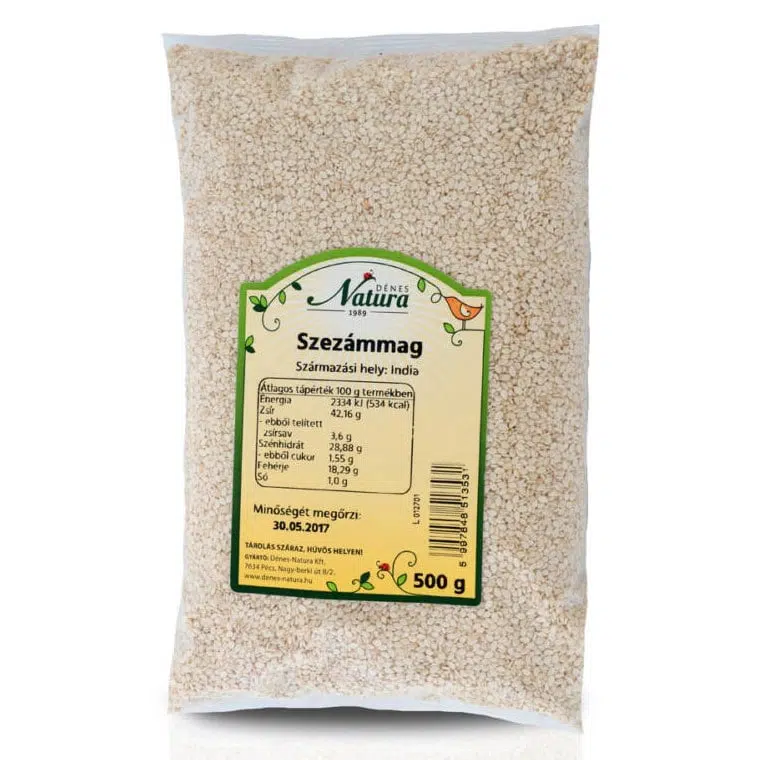 Natura szezámmag 500 g Natura szezámmag 500 g
