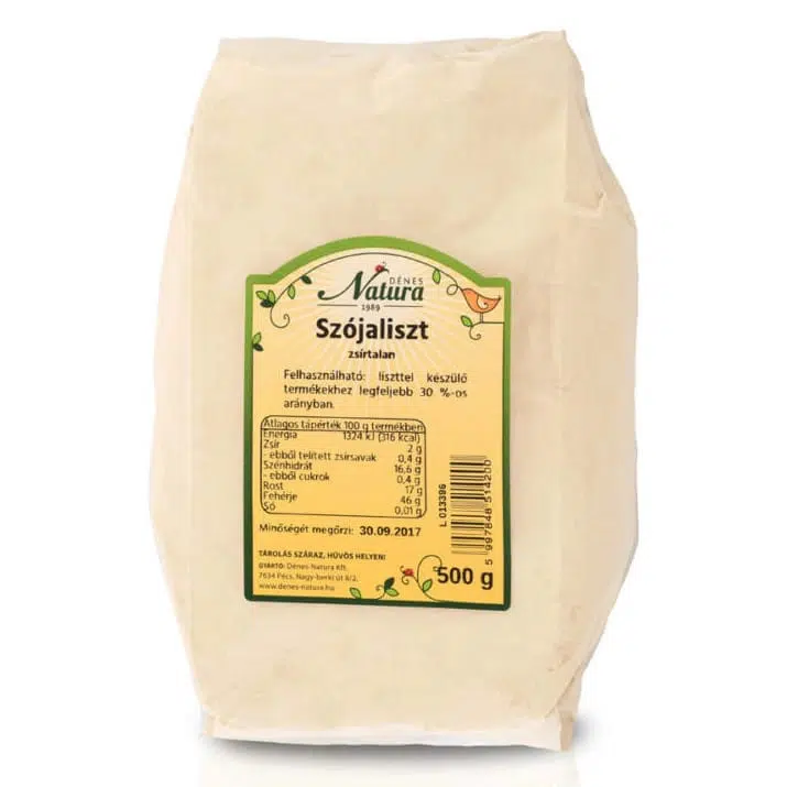 Natura szójaliszt zsírtalan 500 g Natura szójaliszt zsírtalan 500 g