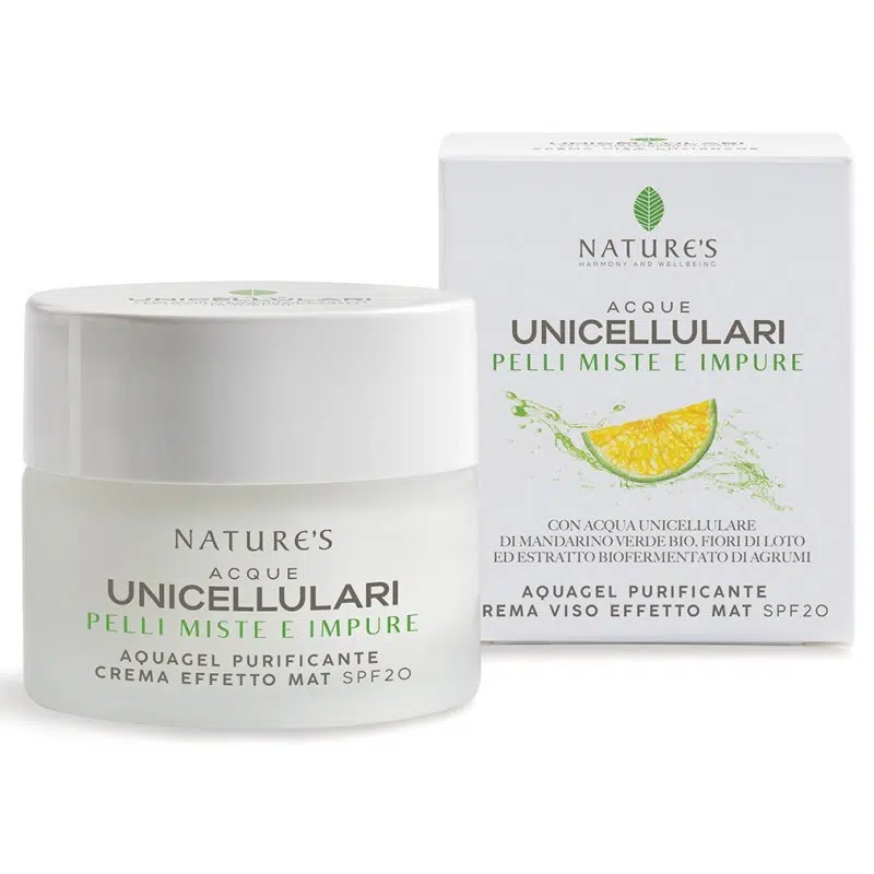Nature's Unicellulari Tisztító hatású gélkrém SPF20 50ml Nature's Unicellulari Tisztító hatású gélkrém SPF20 50ml
