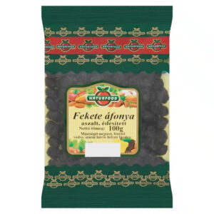 Naturfood aszalt fekete áfonya   100 g