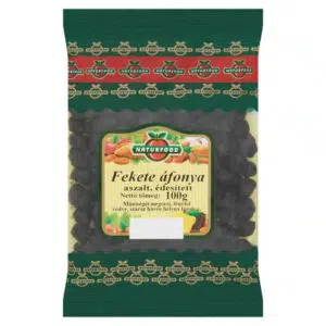 Naturfood aszalt fekete áfonya   100 g