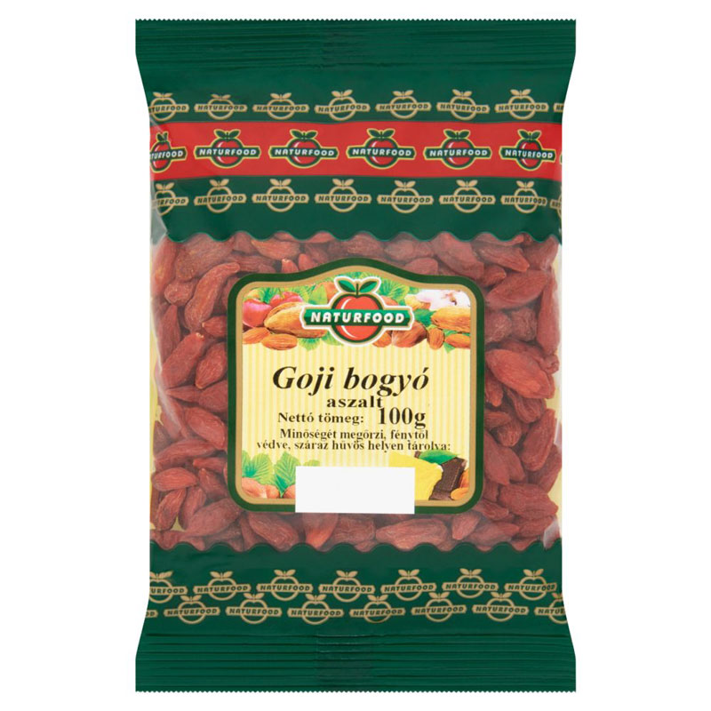 Naturfood aszalt goji bogyó 100 g Naturfood aszalt goji bogyó 100 g