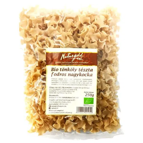 Naturgold bio tönköly tészta nagykocka 250 g Naturgold bio tönköly tészta nagykocka 250 g