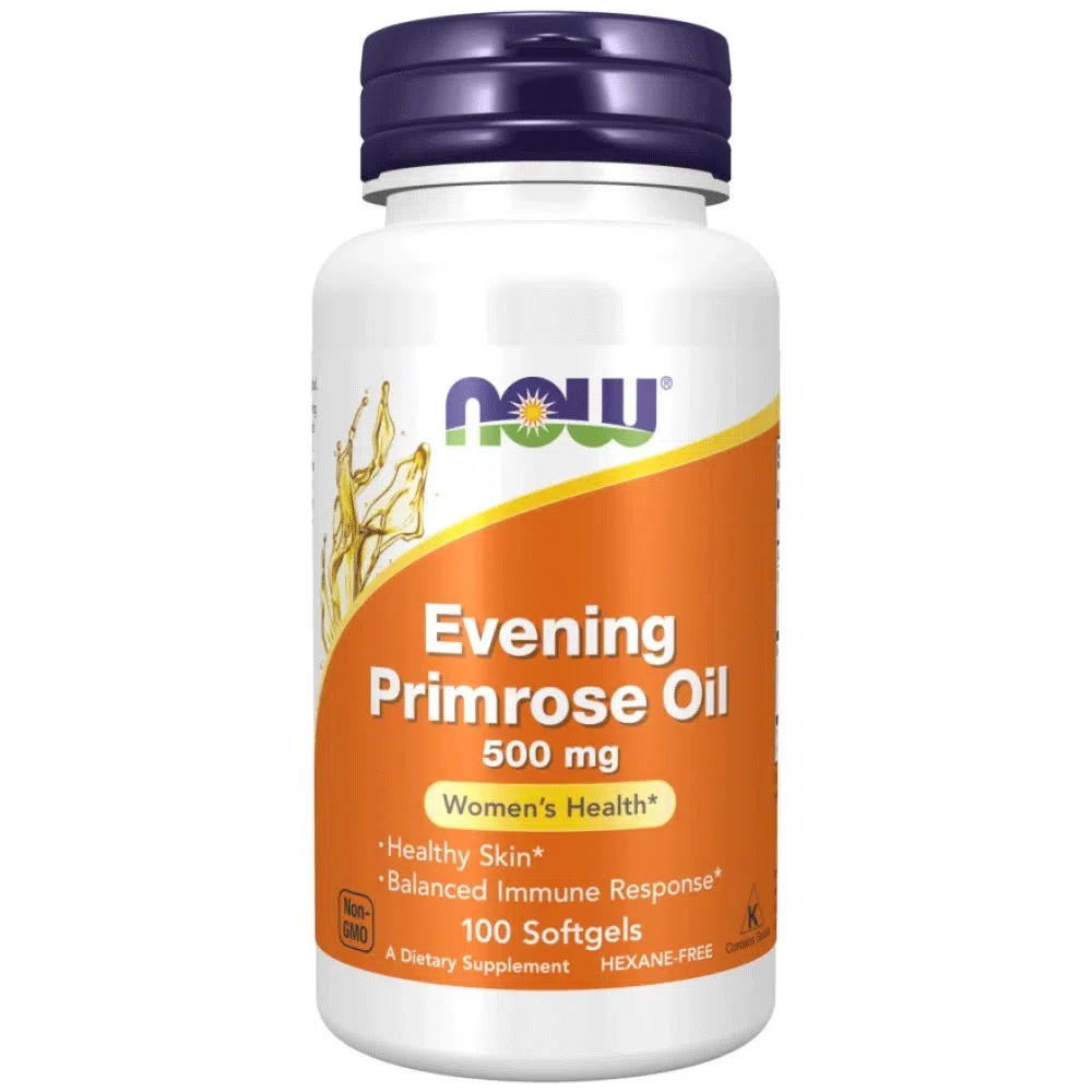 Now Ligetszépe olaj (Evening Primrose Oil) 500 mg - 100db Now Ligetszépe olaj (Evening Primrose Oil) 500 mg - 100db