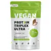 Netamin Vegan Prot3in Triplex Ultra csokoládé ízű fehérjepor Superfood keverékkel - 450g