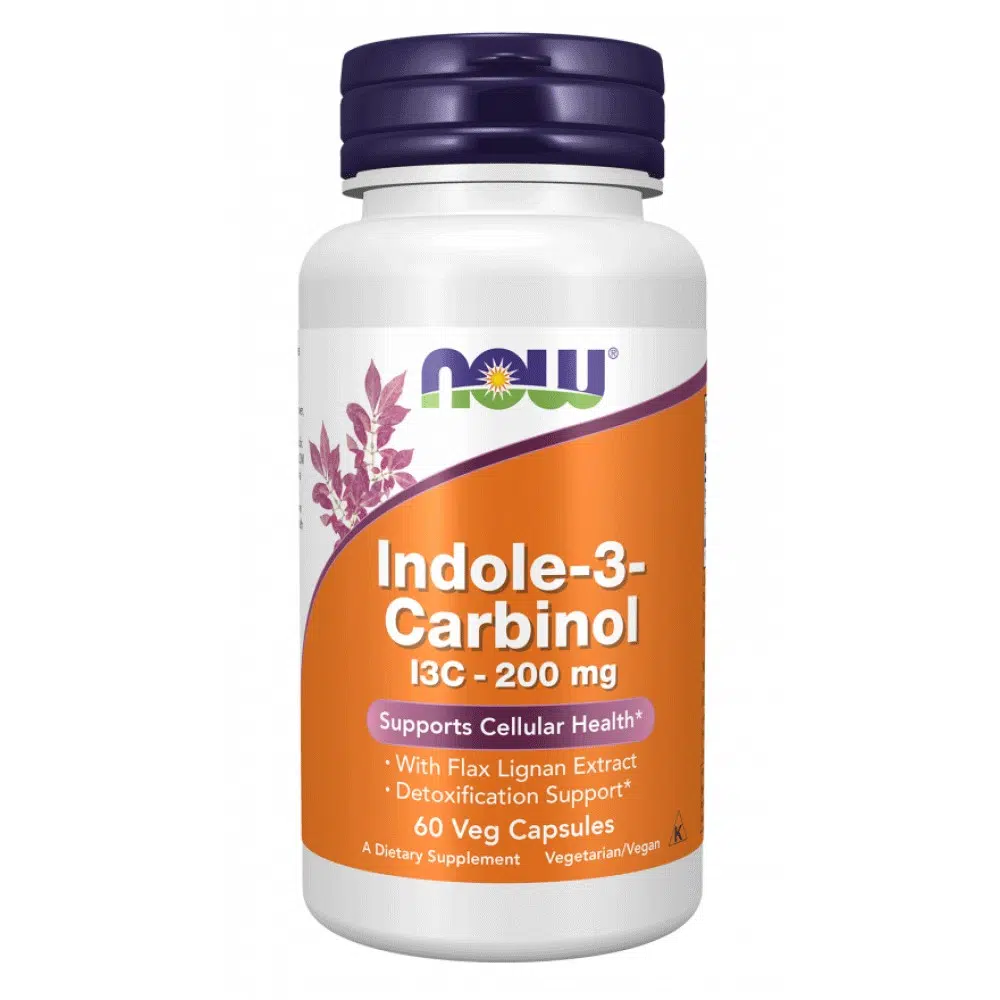 Now Indole-3-Carbinol 200 mg - 60db Now Indole-3-Carbinol 200 mg - 60db