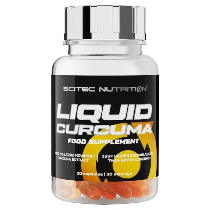 Scitec Nutrition Liquid Kurkuma gélkapszula 30db Scitec Nutrition Liquid Kurkuma gélkapszula 30db