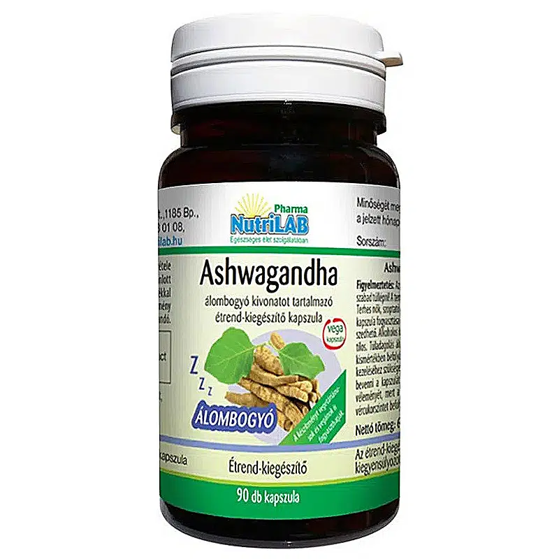 Nutrilab Ashwagandha 249mg kapszula - 90db Nutrilab Ashwagandha 249mg kapszula - 90db