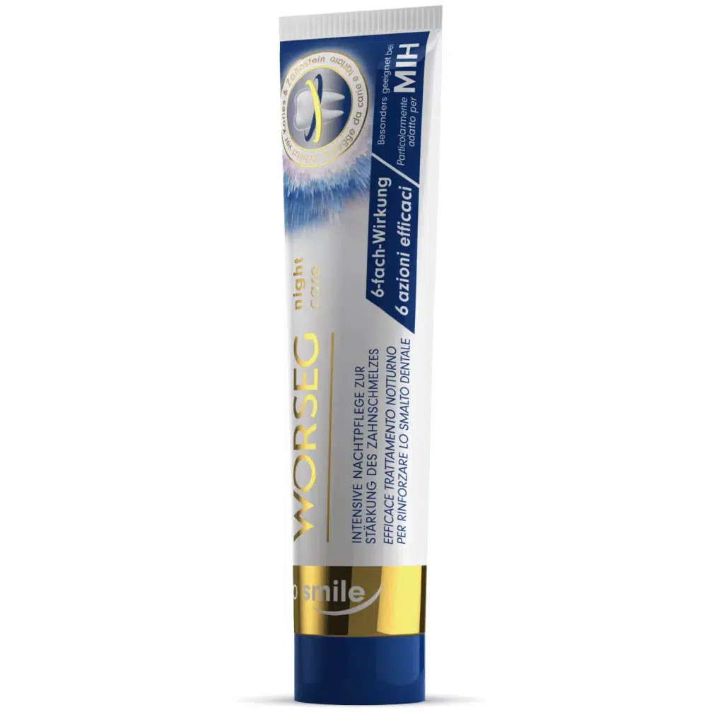 Worseg Top Smile Night Care Fogzománc erősítő fogkrém esti használatra - 75ml Worseg Top Smile Night Care Fogzománc erősítő fogkrém esti használatra - 75ml