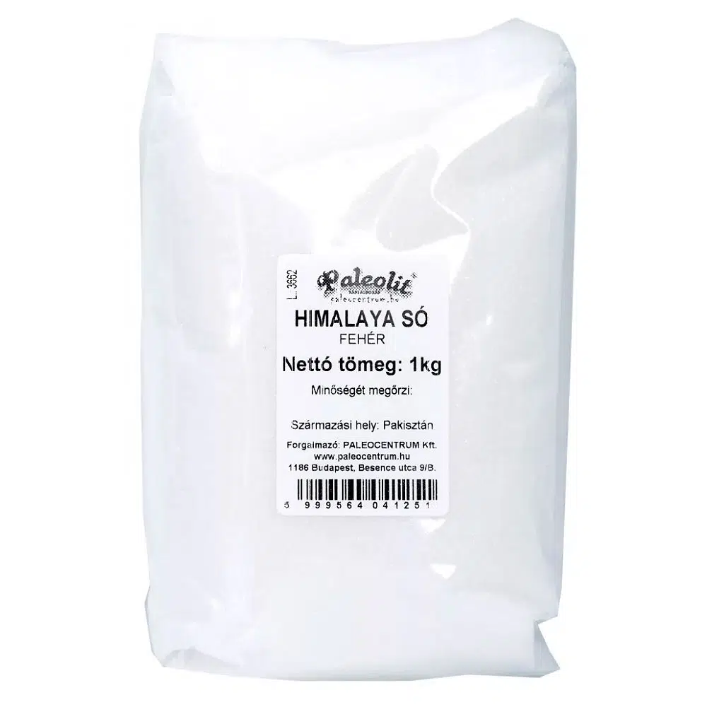 Paleolit Himalaya só fehér - 1000g Paleolit Himalaya só fehér - 1000g