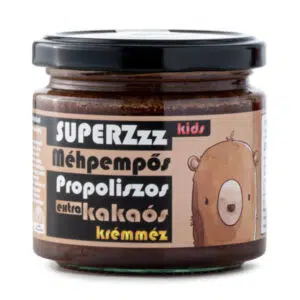 Mézzz SUPERZzz Kids Méhpempős Propoliszos kakaós krémméz - 250g
