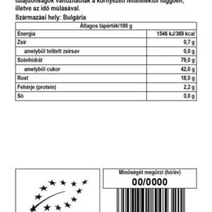 Biomenü bio Fekete törpeberkenye (egész bogyó) 125g - - Image 2 Biomenü bio Fekete törpeberkenye (egész bogyó) 125g - - Image 2
