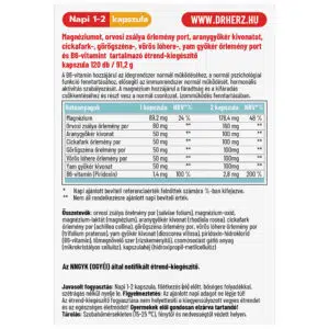 Dr. Herz XXL Menopauza Plus kapszula - 120db - Image 2 Dr. Herz XXL Menopauza Plus kapszula - 120db - Image 2