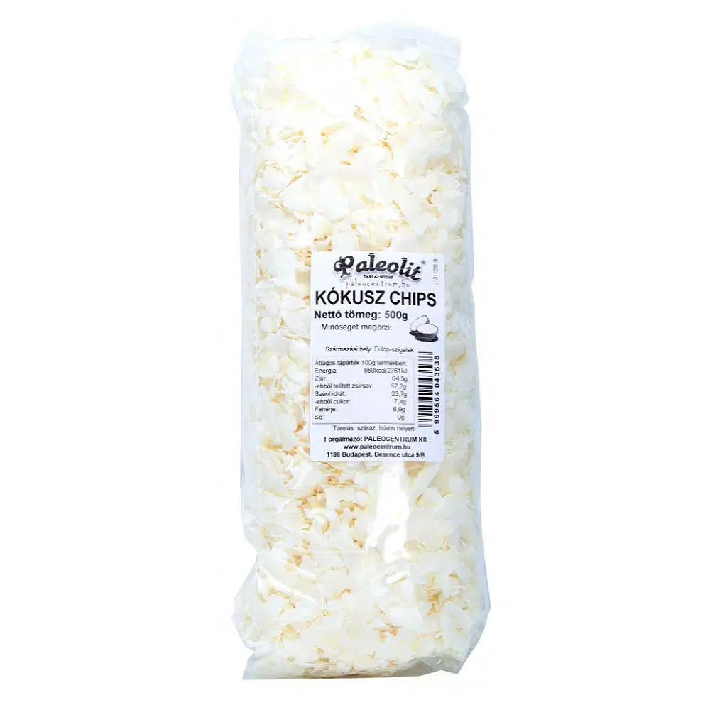 Paleolit Kókusz chips - 500g Paleolit Kókusz chips - 500g