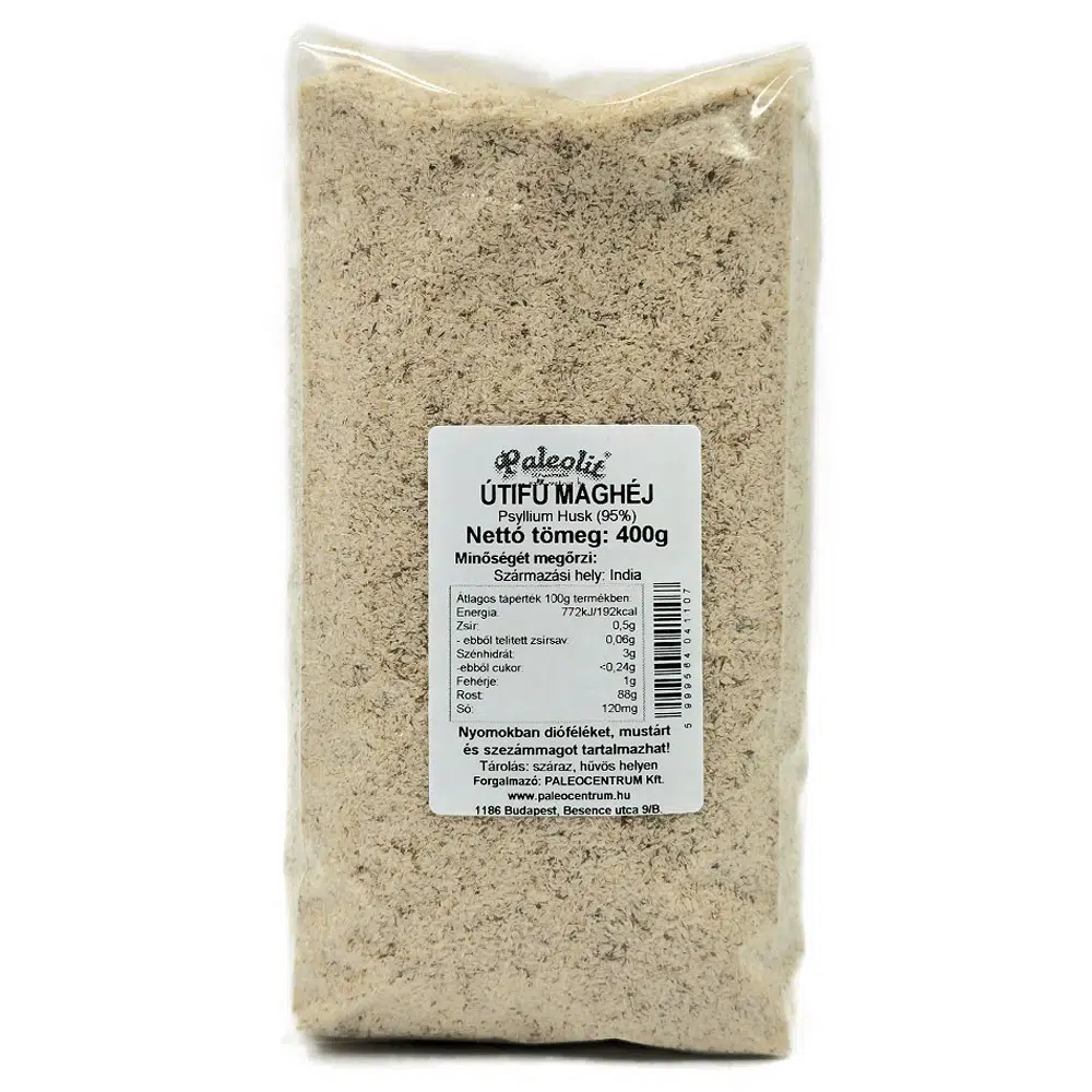 Paleolit Útifű maghéj 95% - 400g Paleolit Útifű maghéj 95% - 400g