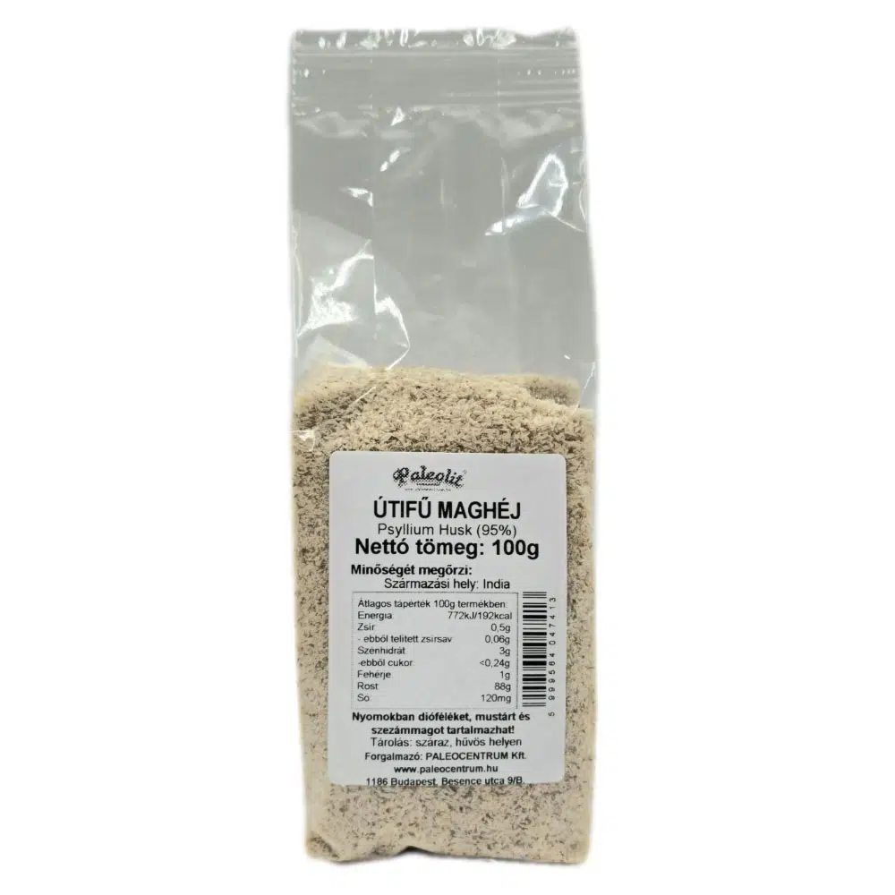 Paleolit Útifű maghéj 95% - 100g Paleolit Útifű maghéj 95% - 100g