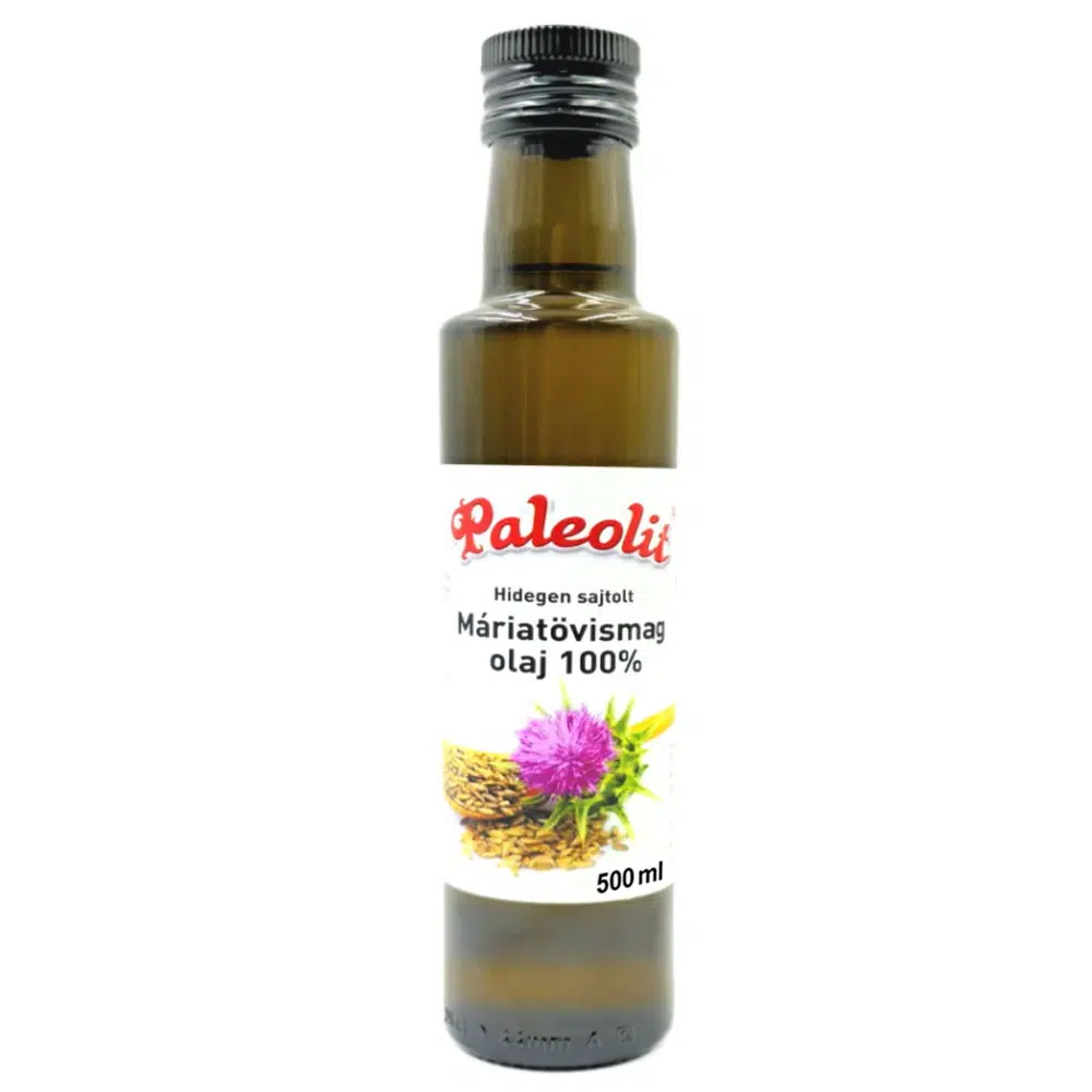 Paleolit 100% Hidegen sajtolt Máriatövismag olaj - 500ml Paleolit 100% Hidegen sajtolt Máriatövismag olaj - 500ml