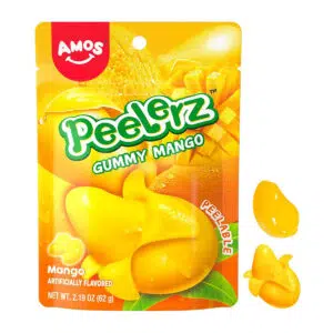 Amos Peelerz Hámozható Mangó ízű gumicukor - 85g