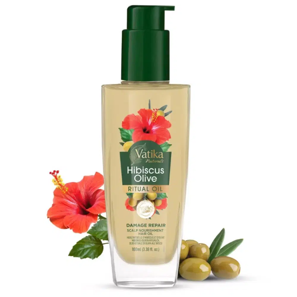 Vatika Naturals Ritual hajápoló olaj hibiszkusszal és olívaolajjal - 100ml Vatika Naturals Ritual hajápoló olaj hibiszkusszal és olívaolajjal - 100ml