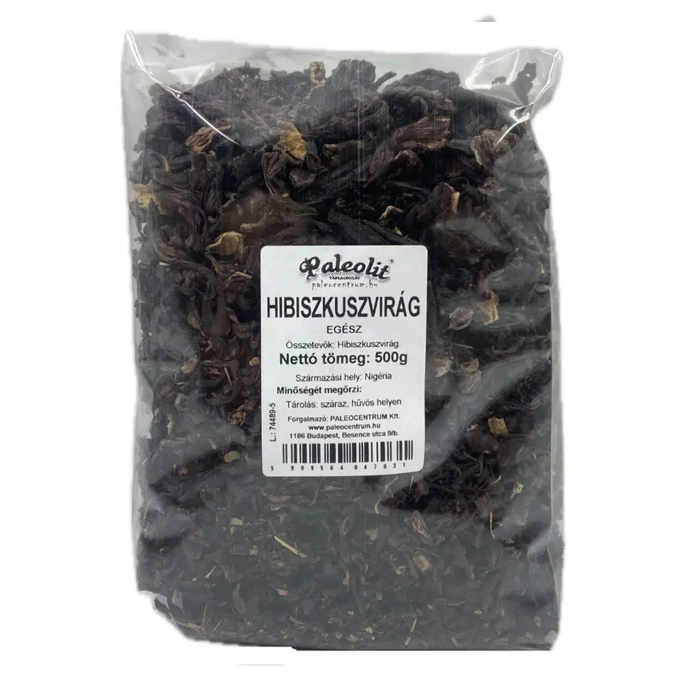 Paleolit Hibiszkuszvirág egész - 500g Paleolit Hibiszkuszvirág egész - 500g