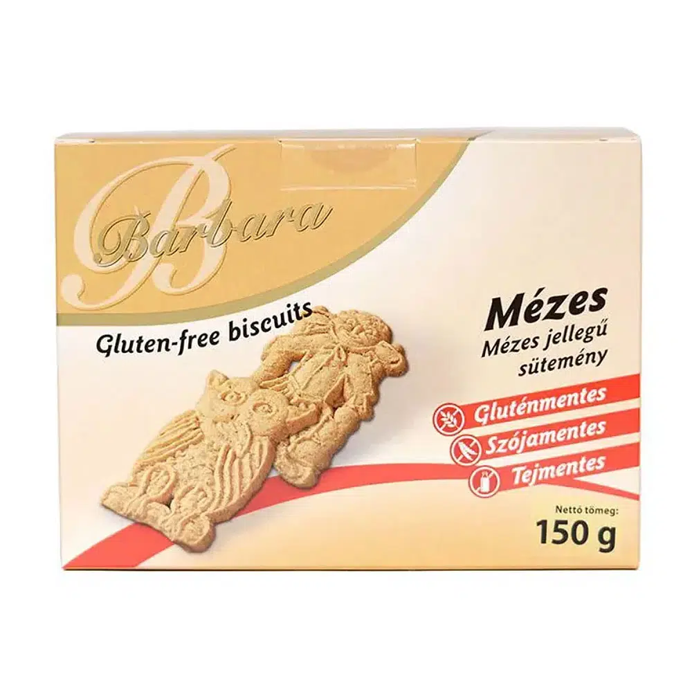 Barbara gluténmentes mézes jellegű sütemény - 150g Barbara gluténmentes mézes jellegű sütemény - 150g