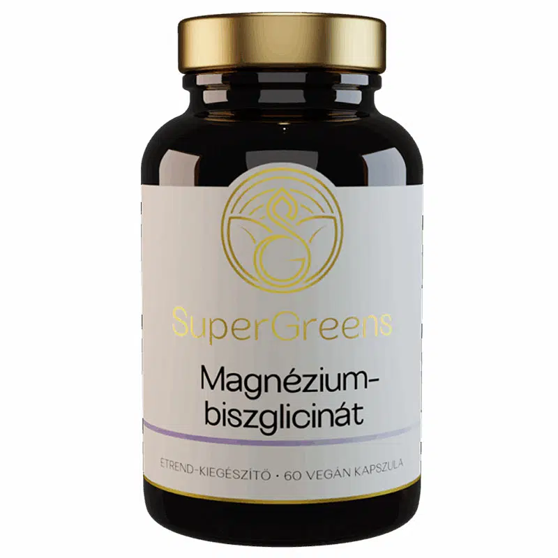 SuperGreens Magnézium-biszglicinát kapszula - 60db SuperGreens Magnézium-biszglicinát kapszula - 60db