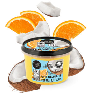 Organic Shop ''Anti-Cellulite'' tengeri sós testradír kókusszal és naranccsal - 250ml