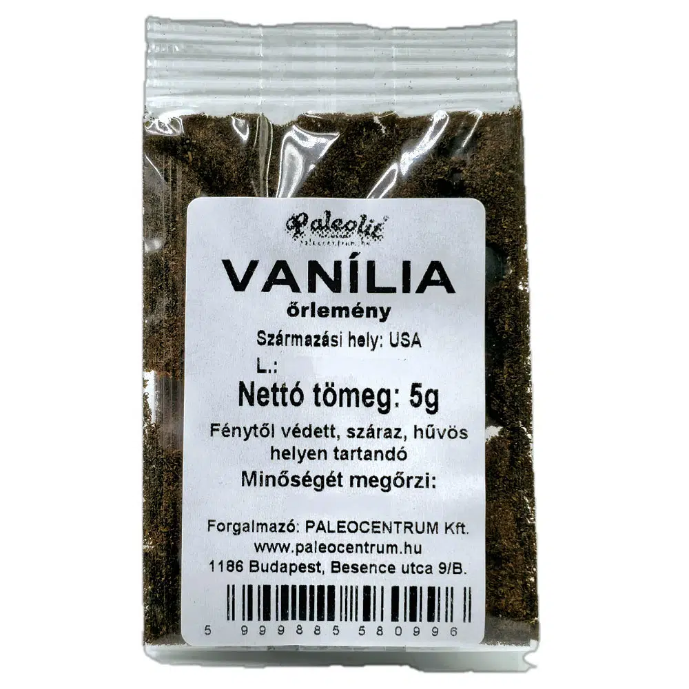 Paleolit Vanília őrlemény - 5g Paleolit Vanília őrlemény - 5g