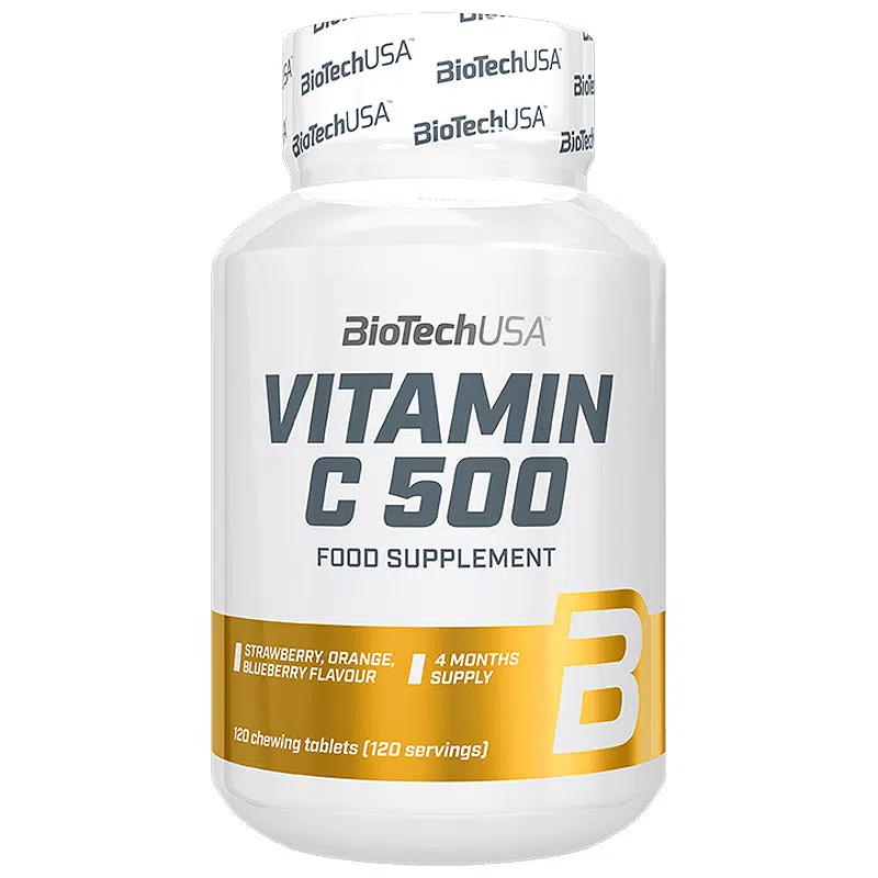 Biotech C-vitamin 500mg rágótabletta - 120db Biotech C-vitamin 500mg rágótabletta - 120db