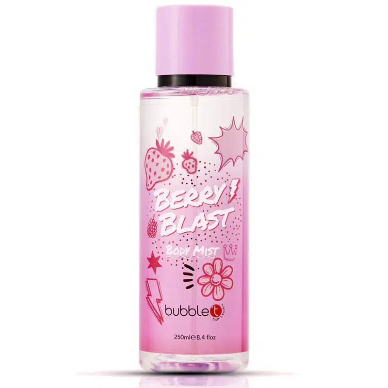 Bubblet Testpermet Berry Bliss bogyós gyümölcs - 250ml Bubblet Testpermet Berry Bliss bogyós gyümölcs - 250ml