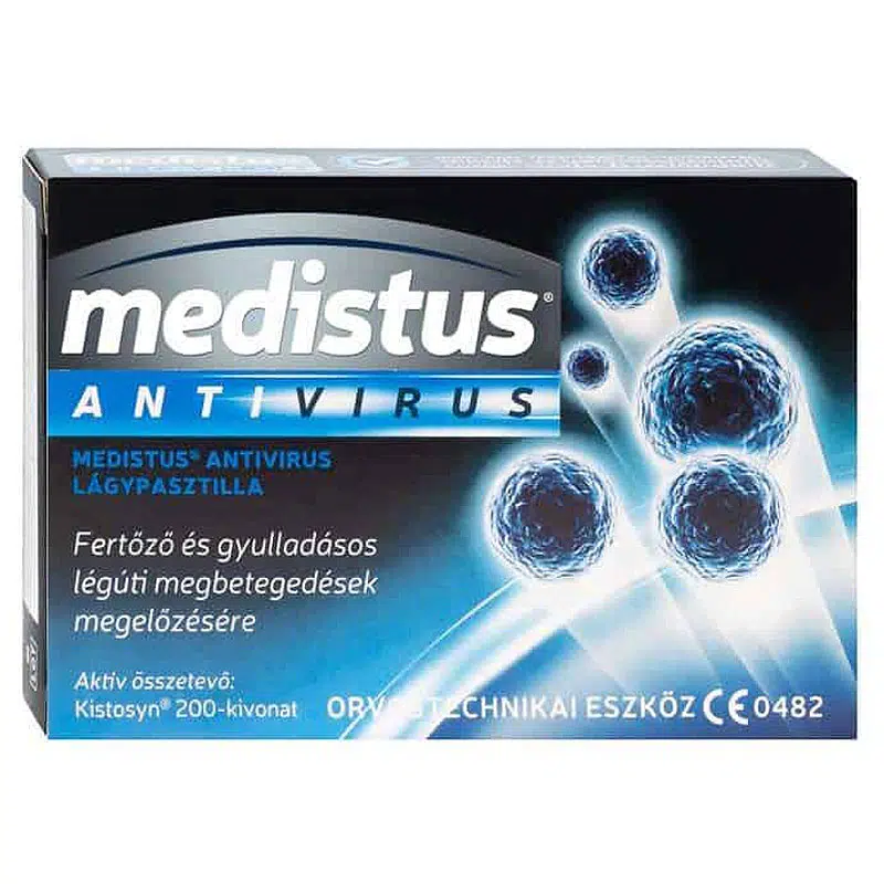 Medistus Antivírus lágypasztilla - 10db Medistus Antivírus lágypasztilla - 10db