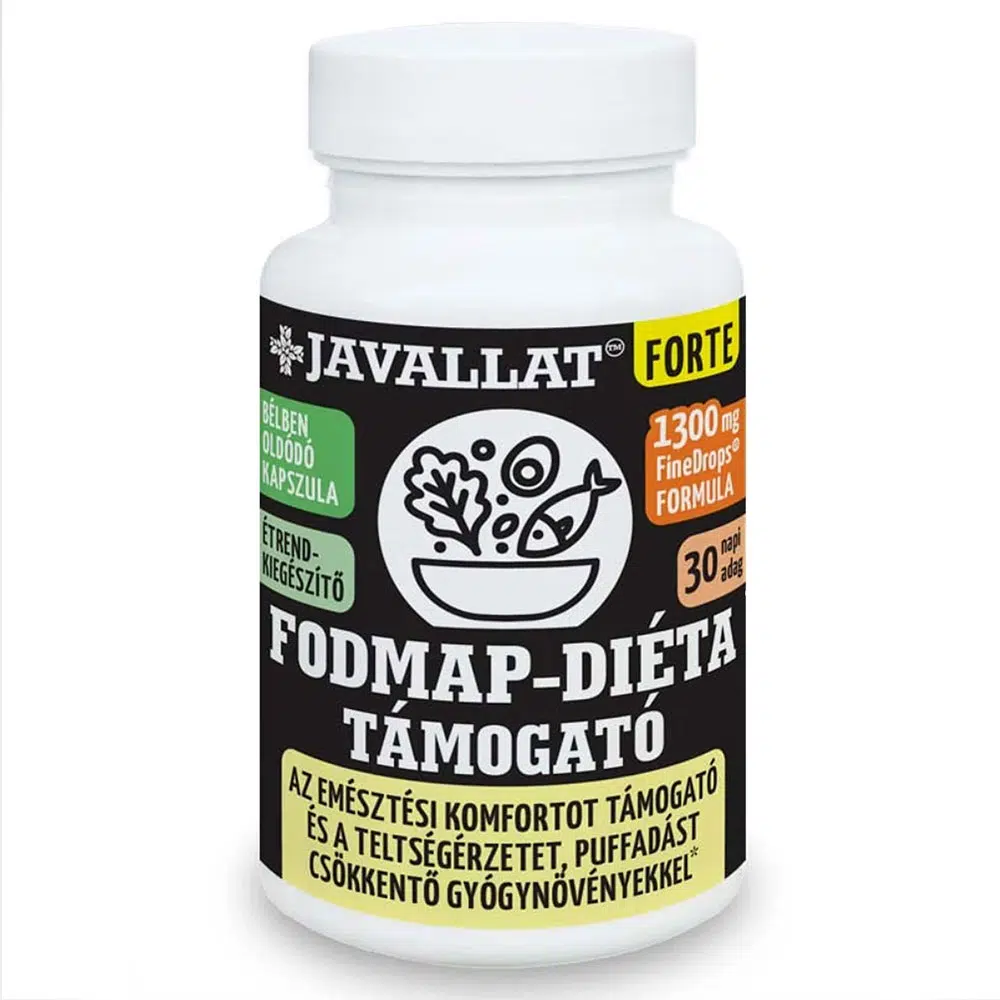 Javallat Forte FODMAP-diéta támogató kapszula - 60db Javallat Forte FODMAP-diéta támogató kapszula - 60db