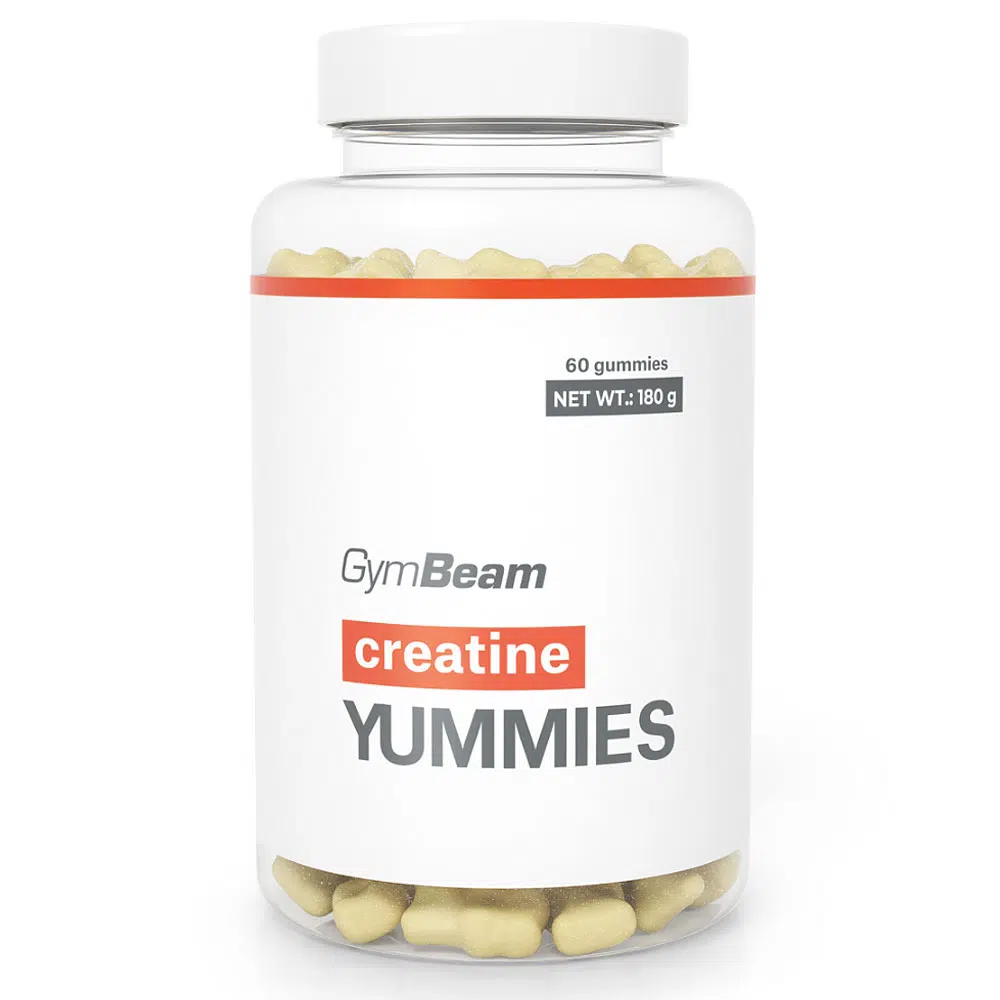 GymBeam Creatine Yummies ananász ízű gumicukor - 60db GymBeam Creatine Yummies ananász ízű gumicukor - 60db