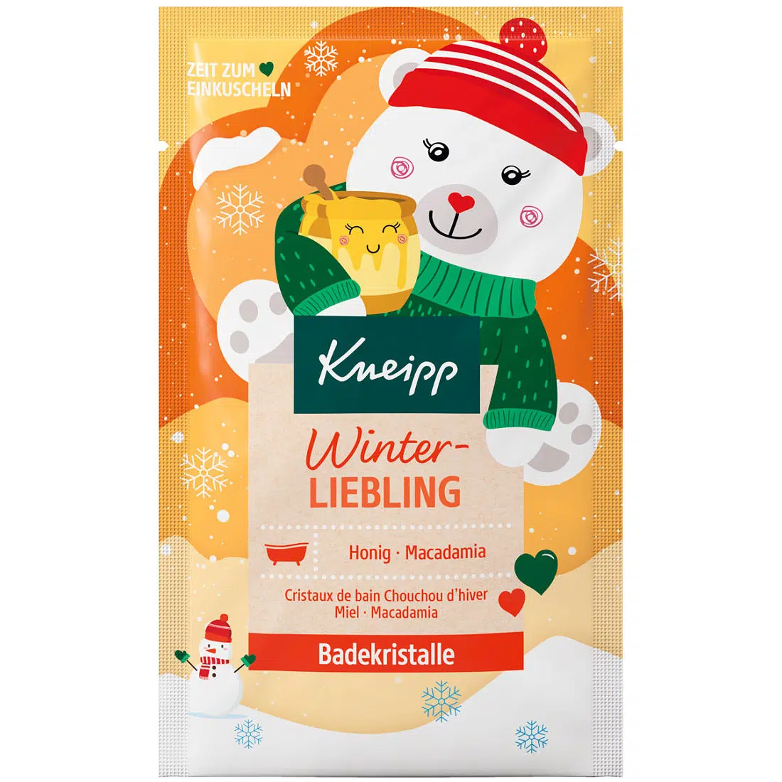Kneipp Fürdőkristály - Téli kedvenc (Maci)- 60g Kneipp Fürdőkristály - Téli kedvenc (Maci)- 60g