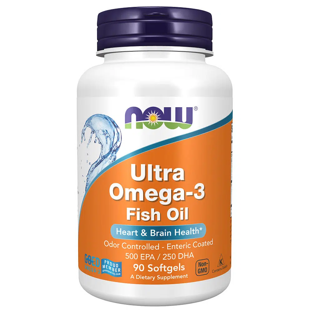 Now Ultra Omega-3 Halolaj lágyzselatin kapszula - 90db Now Ultra Omega-3 Halolaj lágyzselatin kapszula - 90db