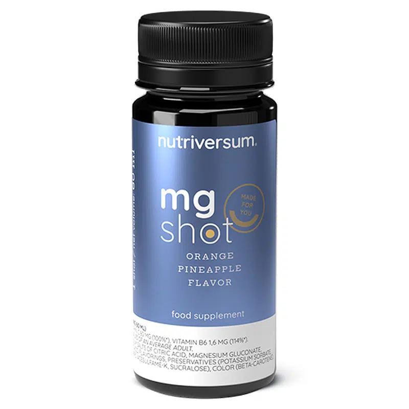 Nutriversum Magnesium Shot narancs-ananász - 60ml Nutriversum Magnesium Shot narancs-ananász - 60ml