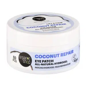 Organic Shop Természetes hidrogél szemmaszk kókusztejjel és niacinamiddal - 60db